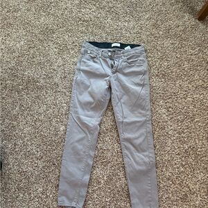 Classic Gray Skinny Jeans for Women